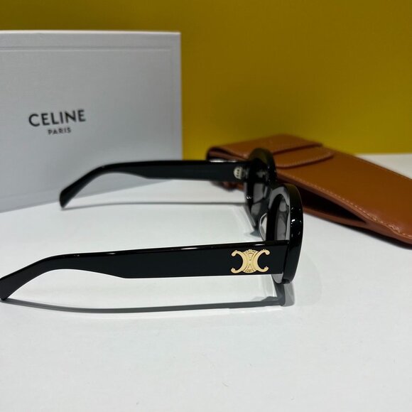 Celine Triomphe Oval Sunglasses - Picture 6 of 7